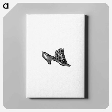 アートパネル-Button or Lace Boot
 - 大英図書館 Canvas.