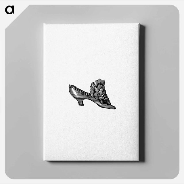 アートパネル-Button or Lace Boot
 - 大英図書館 Canvas.