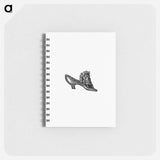 アートメモ帳-Button or Lace Boot
 - 大英図書館 Memo.