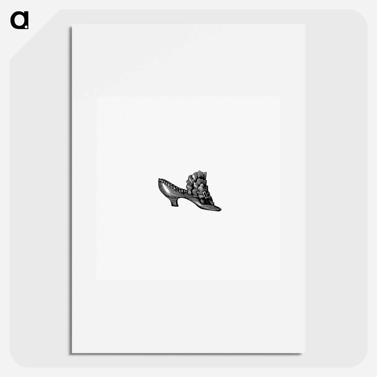 アートポスター-Button or Lace Boot
 - 大英図書館 Poster.