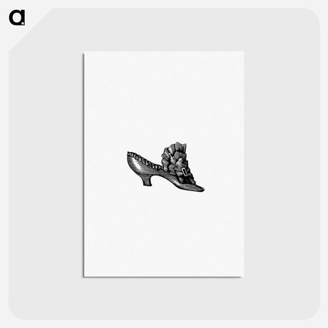 アートポストカード-Button or Lace Boot
 - 大英図書館 Postcard.