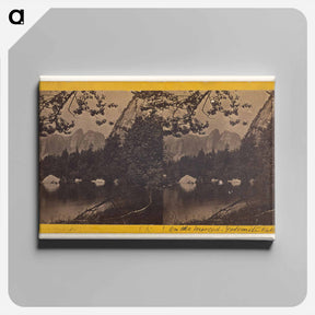 アートパネル-On the Merced, Yosemite Valley
 - エドワード マイブリッジ Canvas.