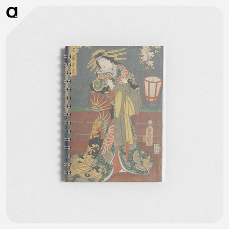 アートメモ帳-Ōban Triptych Center Panel
 - 歌川 国貞 Memo.