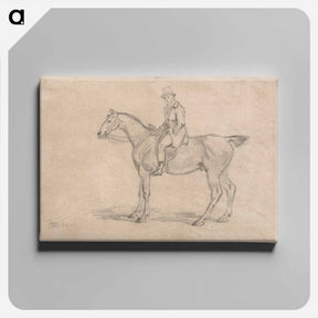 アートパネル-Ralph John Lambton on His Hunter, "Undertaker"
 - イェール大学アートギャラリー Canvas.
