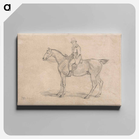 アートパネル-Ralph John Lambton on His Hunter, "Undertaker"
 - イェール大学アートギャラリー Canvas.