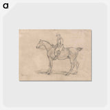 アートポストカード-Ralph John Lambton on His Hunter, "Undertaker"
 - イェール大学アートギャラリー Postcard.