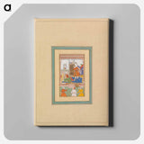 アートパネル-The Qazi of Hamadan and a Youth
 - バーンズ・コレクション Canvas.