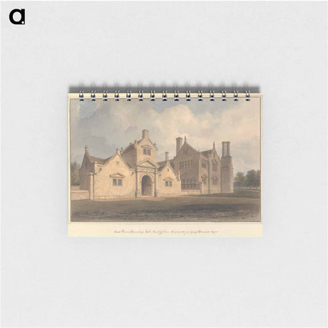 アートメモ帳-East View of Trevalyn Hall, Denbighshire
 - イェール大学アートギャラリー Memo.