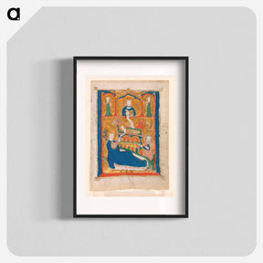 アートポスター-The Nativity with God the Father, Joseph, and Angels
 - バーンズ・コレクション Poster.