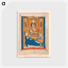 アートポストカード-The Nativity with God the Father, Joseph, and Angels
 - バーンズ・コレクション Postcard.