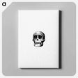 アートパネル-Skull from Voyages and Adventures in Equatorial Africa
 - 大英図書館 Canvas.