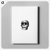 アートパネル-Skull from Voyages and Adventures in Equatorial Africa
 - 大英図書館 Canvas.