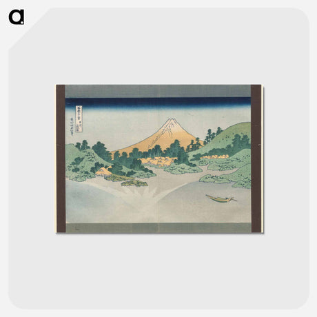 アートポストカード-Reflection in Lake at Misaka
 - クリーブランド美術館 Postcard.