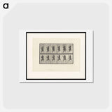 アートポストカード-Climbing Monkey
 - エドワード マイブリッジ Postcard.