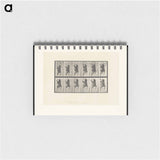 アートメモ帳-Climbing Monkey
 - エドワード マイブリッジ Memo.
