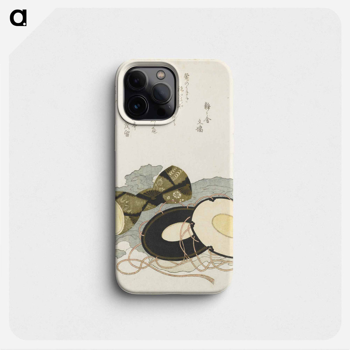 元禄歌仙貝合 - 葛飾 北斎 Phone Case.