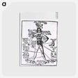 アートポストカード-Zodiac Man
 - 国立医学図書館 Postcard.