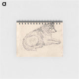 アートメモ帳-Arctic Dog, Facing Right
 - イェール大学アートギャラリー Memo.