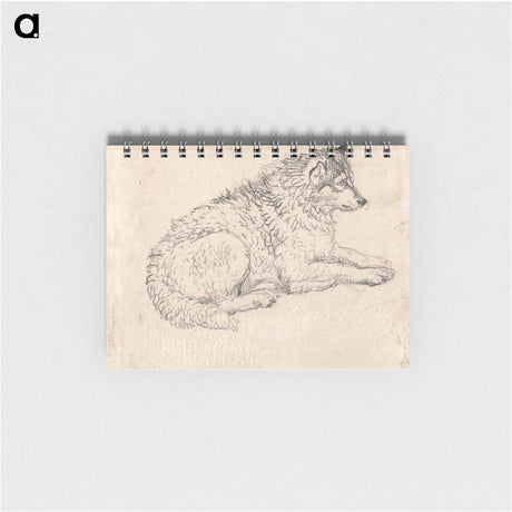 アートメモ帳-Arctic Dog, Facing Right
 - イェール大学アートギャラリー Memo.