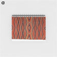 アートメモ帳-Small Serape or Saddle Blanket
 - バーンズ・コレクション Memo.