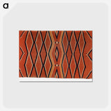アートポストカード-Small Serape or Saddle Blanket
 - バーンズ・コレクション Postcard.