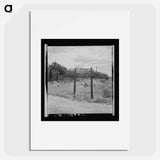 Sign near Saint David, Arizona - Dorothea Lange Poster.