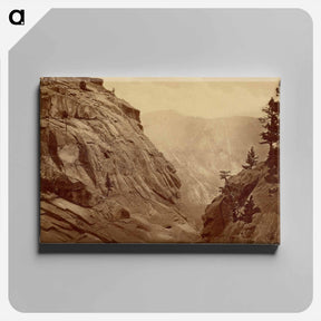 アートパネル-Yosemite Creek
 - エドワード マイブリッジ Canvas.