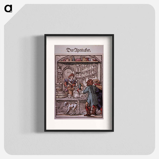 アートポスター-The Apothecary Shop
 - 国立医学図書館 Poster.