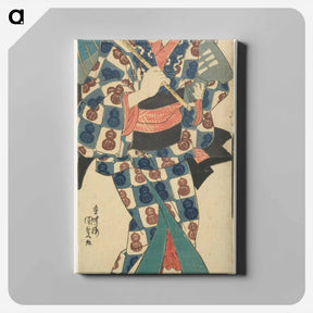 アートパネル-Young Girl with Umbrella
 - 歌川 国貞 Canvas.