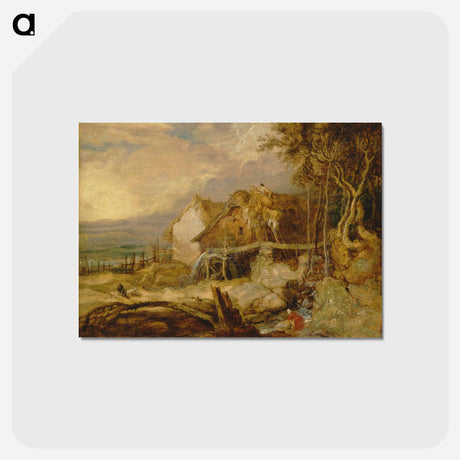 アートポストカード-An Overshot Mill
 - イェール大学アートギャラリー Postcard.