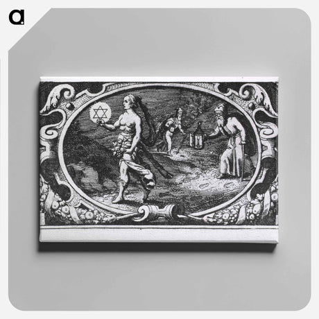 アートパネル-Artemis and the Star of Hope
 - 国立医学図書館 Canvas.