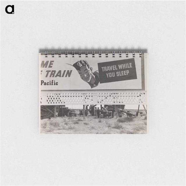 アートメモ帳-Billboard and Migrant Families
 - セントルイス美術館 Memo.
