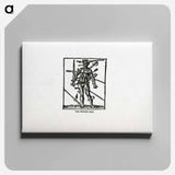 アートパネル-Bloodletting: The Wound Man
 - 国立医学図書館 Canvas.
