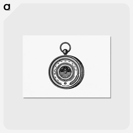 アートポストカード-Aneroid Barometer
 - 大英図書館 Postcard.