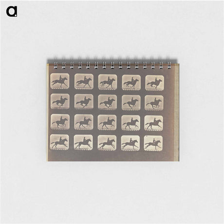 アートメモ帳-Running (Galloping)
 - エドワード マイブリッジ Memo.