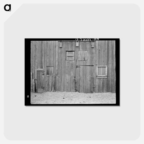 アートポストカード-Barn on Al Richard's Place
 - ラッセル リー Postcard.