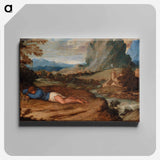 アートパネル-Sleeping Shepherd
 - バーンズ・コレクション Canvas.