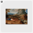 アートポストカード-Sleeping Shepherd
 - バーンズ・コレクション Postcard.