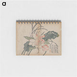 アートメモ帳-Flowering Lotus and Bud
 - クリーブランド美術館 Memo.