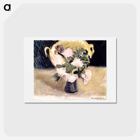 アートポストカード-Flowers - アンリ マティス Postcard.