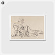 アートポストカード-Hokusai's Album of Sketches - 葛飾 北斎 Postcard.