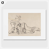 アートポスター-Hokusai's Album of Sketches - 葛飾 北斎 Poster.