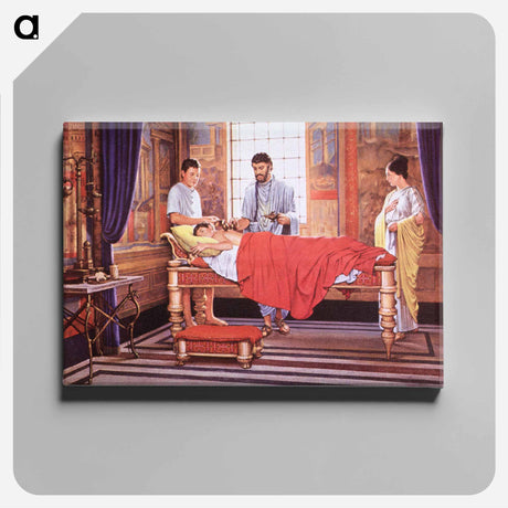 アートパネル-Galen Cupping a Patient
 - 国立医学図書館 Canvas.