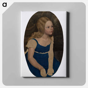 アートパネル-Portrait of the Artist's Daughter, Marie
 - セントルイス美術館 Canvas.