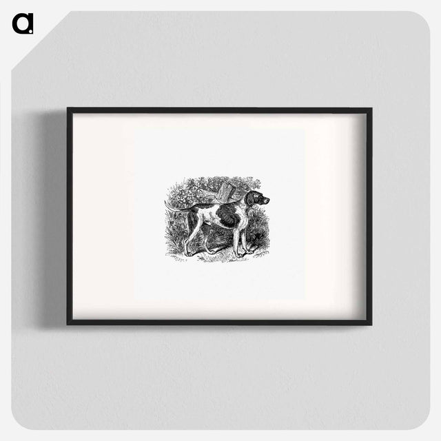 アートポスター-Rustic Pet Dog
 - 大英図書館 Poster.