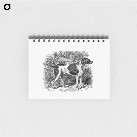 アートメモ帳-Rustic Pet Dog
 - 大英図書館 Memo.