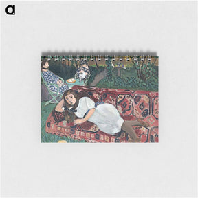 アートメモ帳-Young Women in the Garden - アンリ マティス Memo.