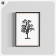 アートポスター-Tropical Tree from The West From Notebook Of A Traveler. In The Land Of Veddas, Ceylon
 - 大英図書館 Poster.