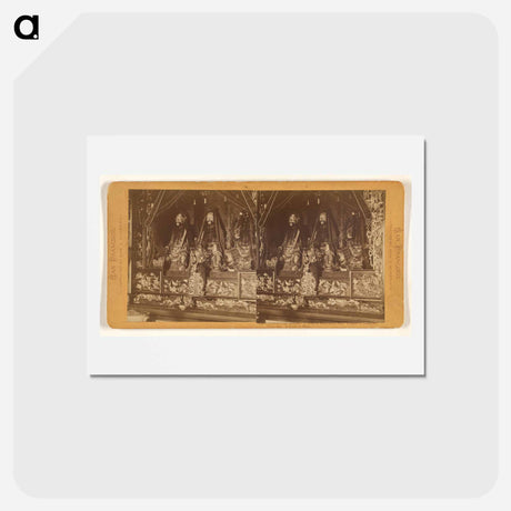 アートポストカード-Chinese Joss House
 - エドワード マイブリッジ Postcard.