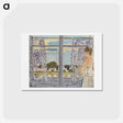 アートポストカード-Femme Auprès De La Fenêtre - アンリ マティス Postcard.